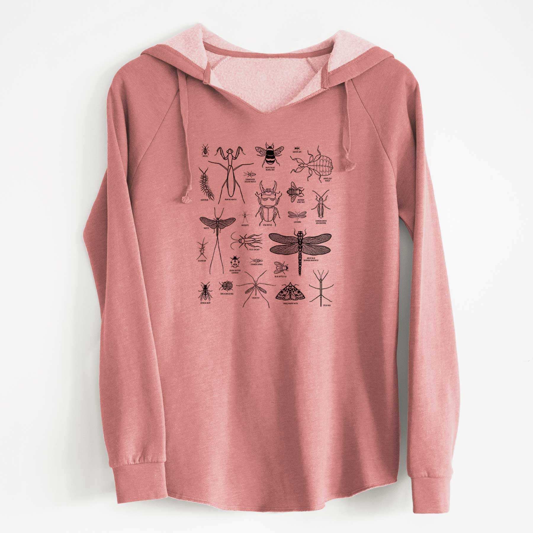 Chart of Arthropods/Insects - Cali Wave Hooded Sweatshirt