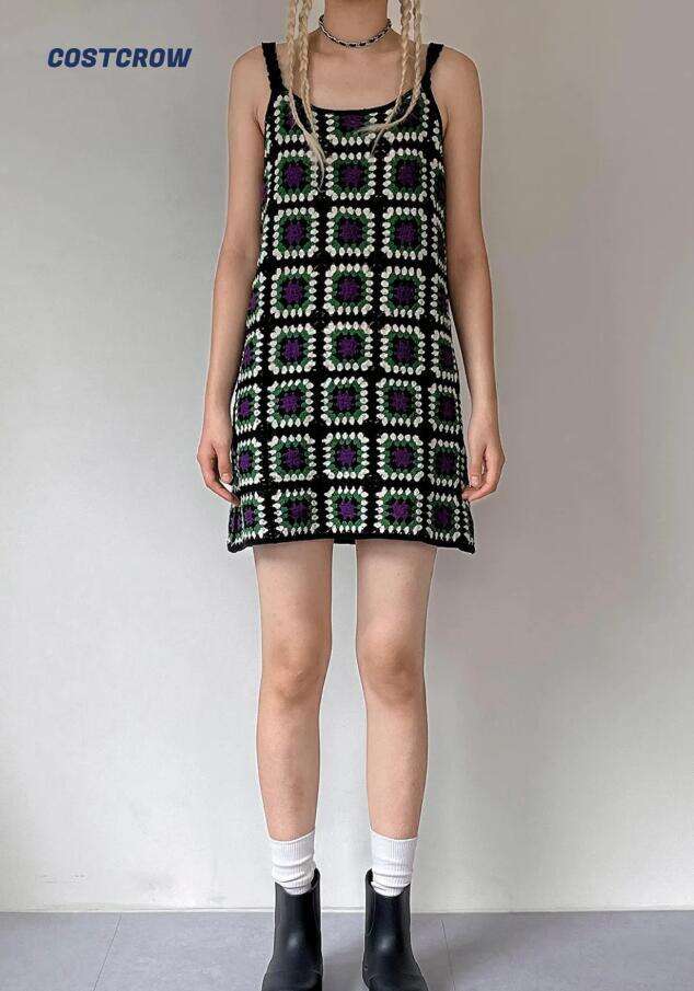 Beverly Crochet Mini Dress