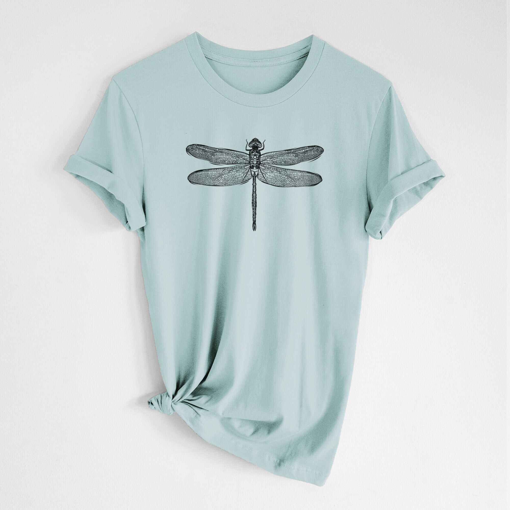 Anax Junius - Green Darner Dragonfly - Lightweight 100% Cotton Unisex Crewneck