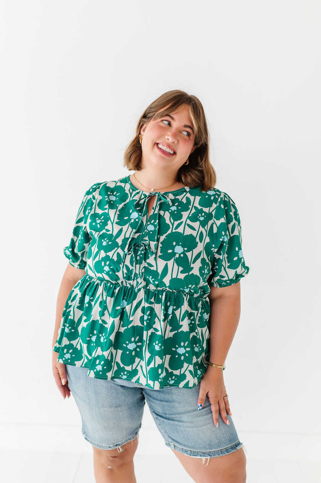 Evana Tie Blouse