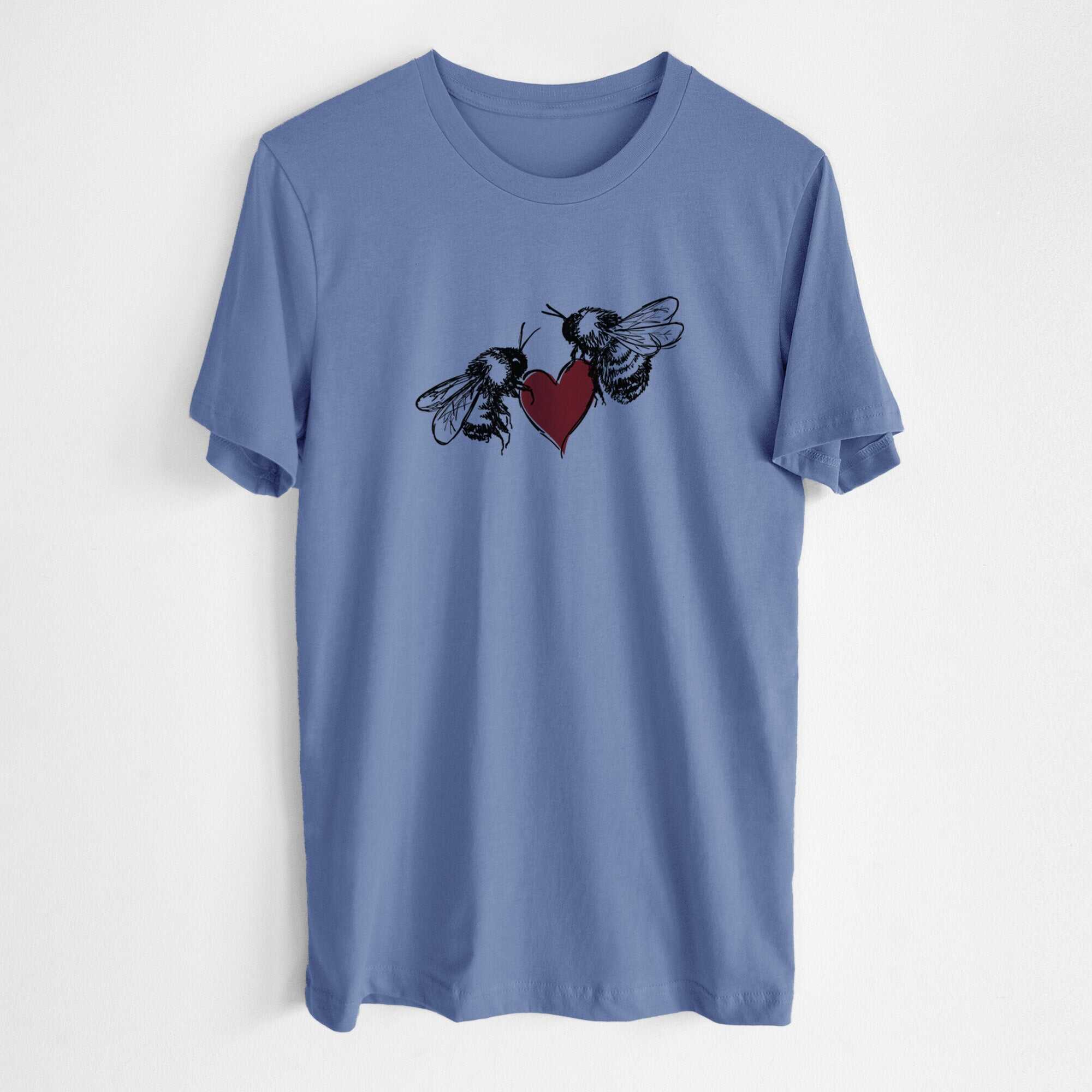 Love Bees - Lightweight 100% Cotton Unisex Crewneck