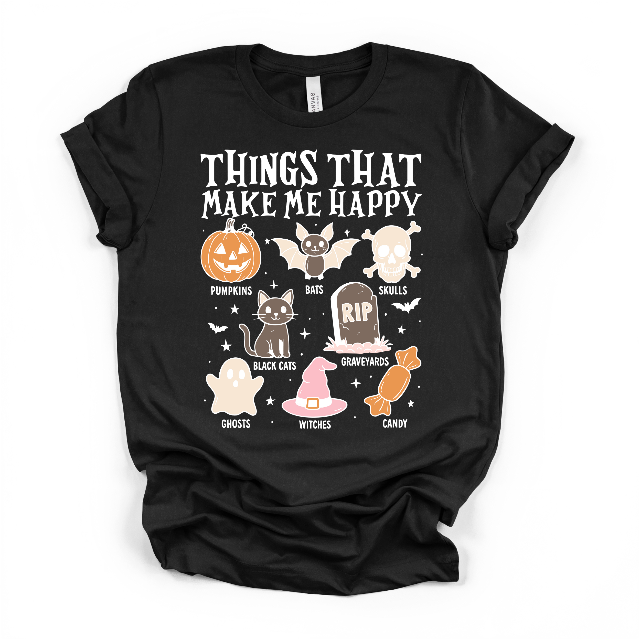 Things That Make Me Happy Halloween T shirt