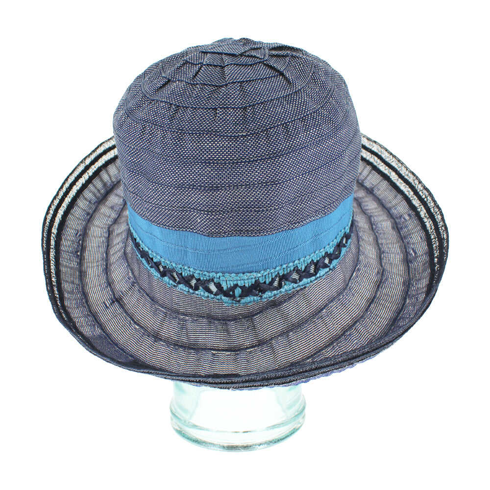 Rolled Brim Sun Hat
