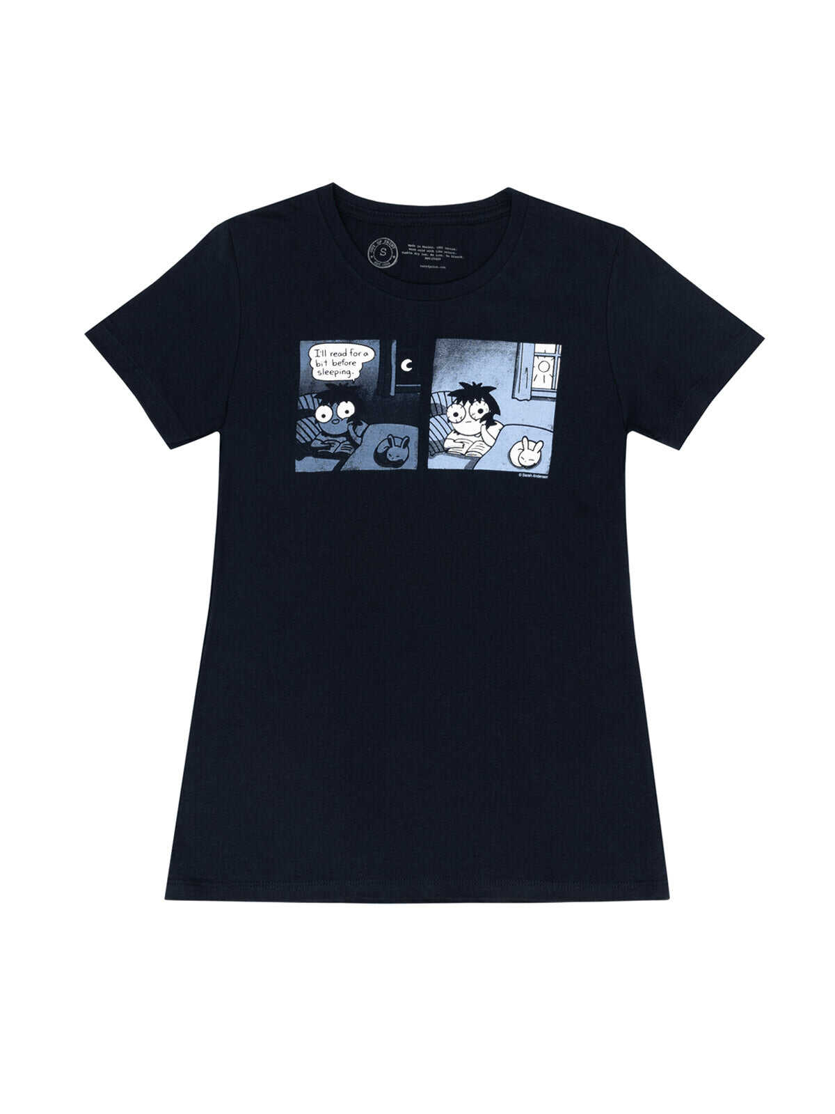 Sarah's Scribbles - I'll Read for a Bit Before Sleeping Women's Crew T-Shirt