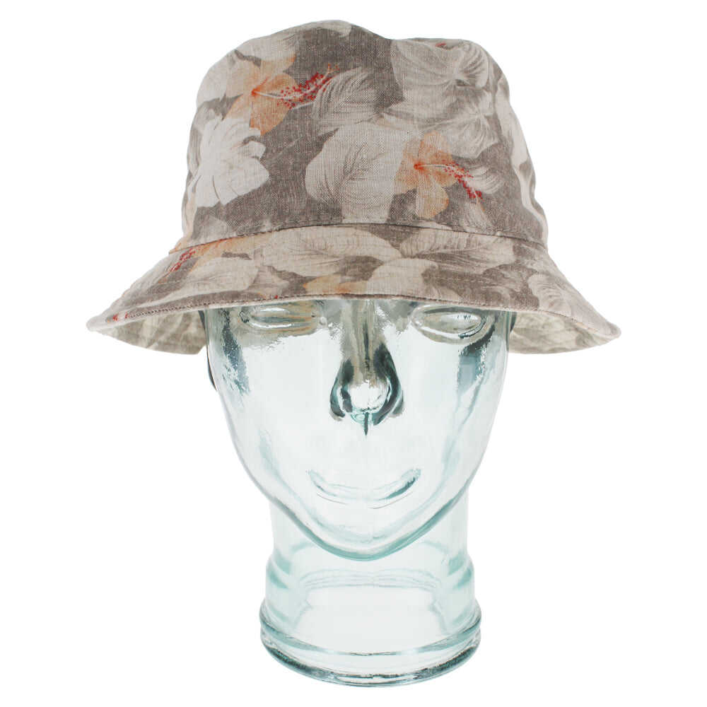 100% Linen  Bucket  Hat