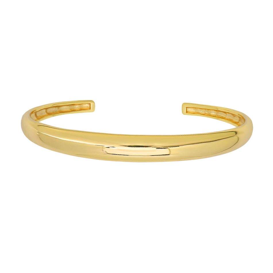 Goldbug Collection Engravable Tapered Bangle