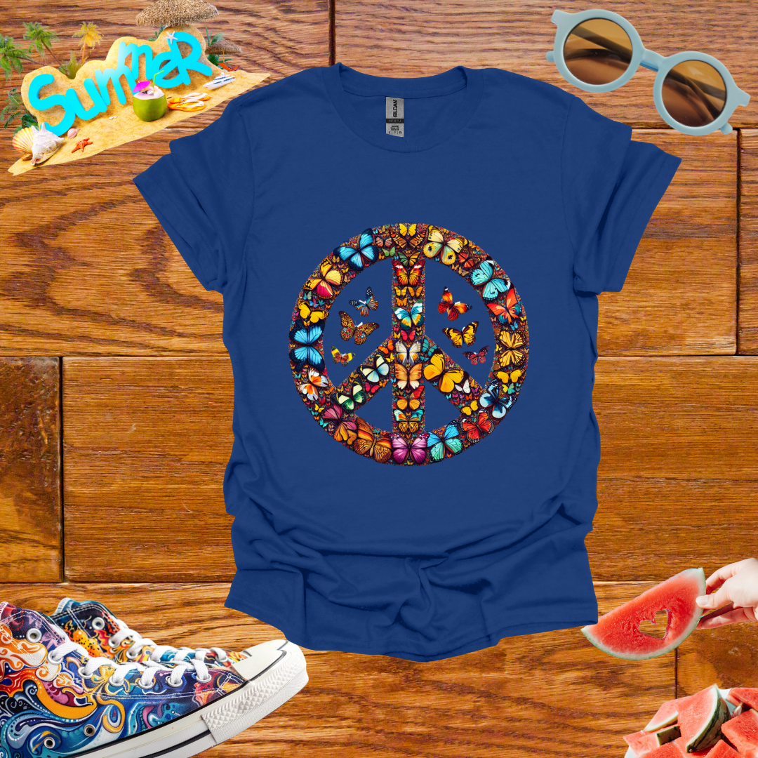 ZCKBDButterfly Peace T-Shirt