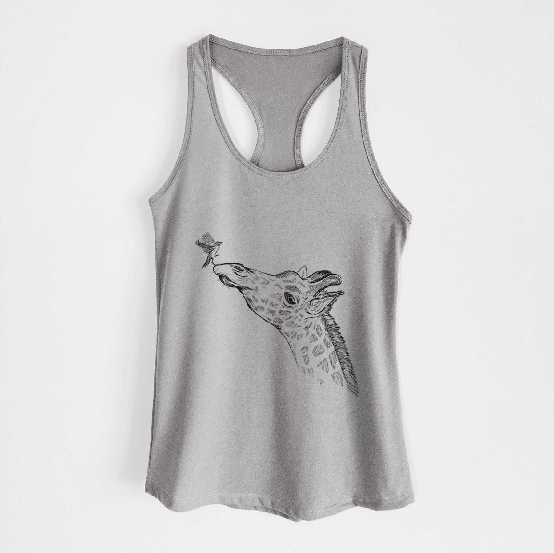 Northern Giraffe - Giraffa camelopardalis - Women's Racerback Tanktop