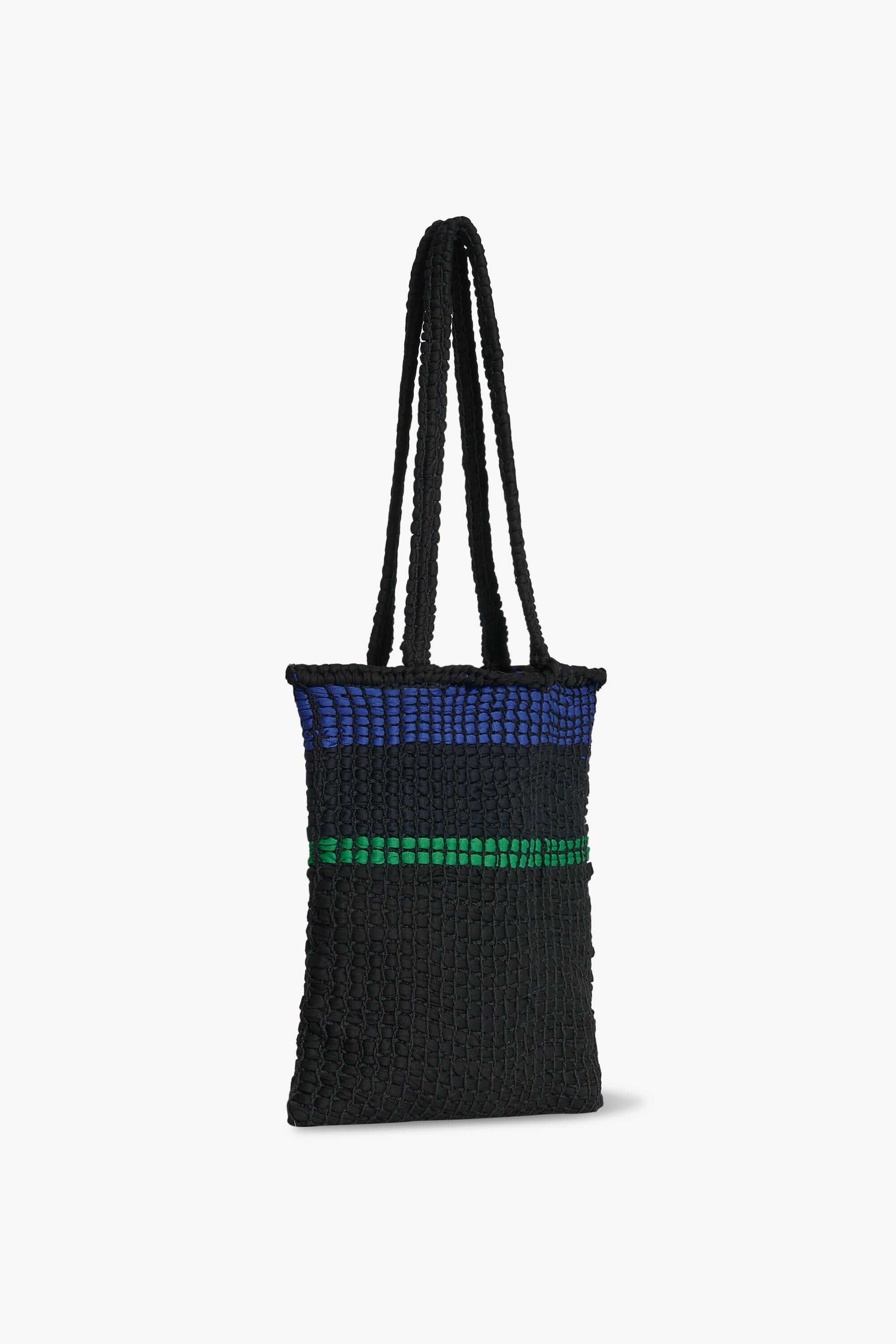 Haley Woven Tote Bag in Viscose