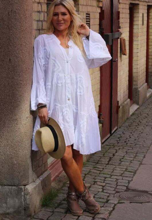 new ruffle tunic dress