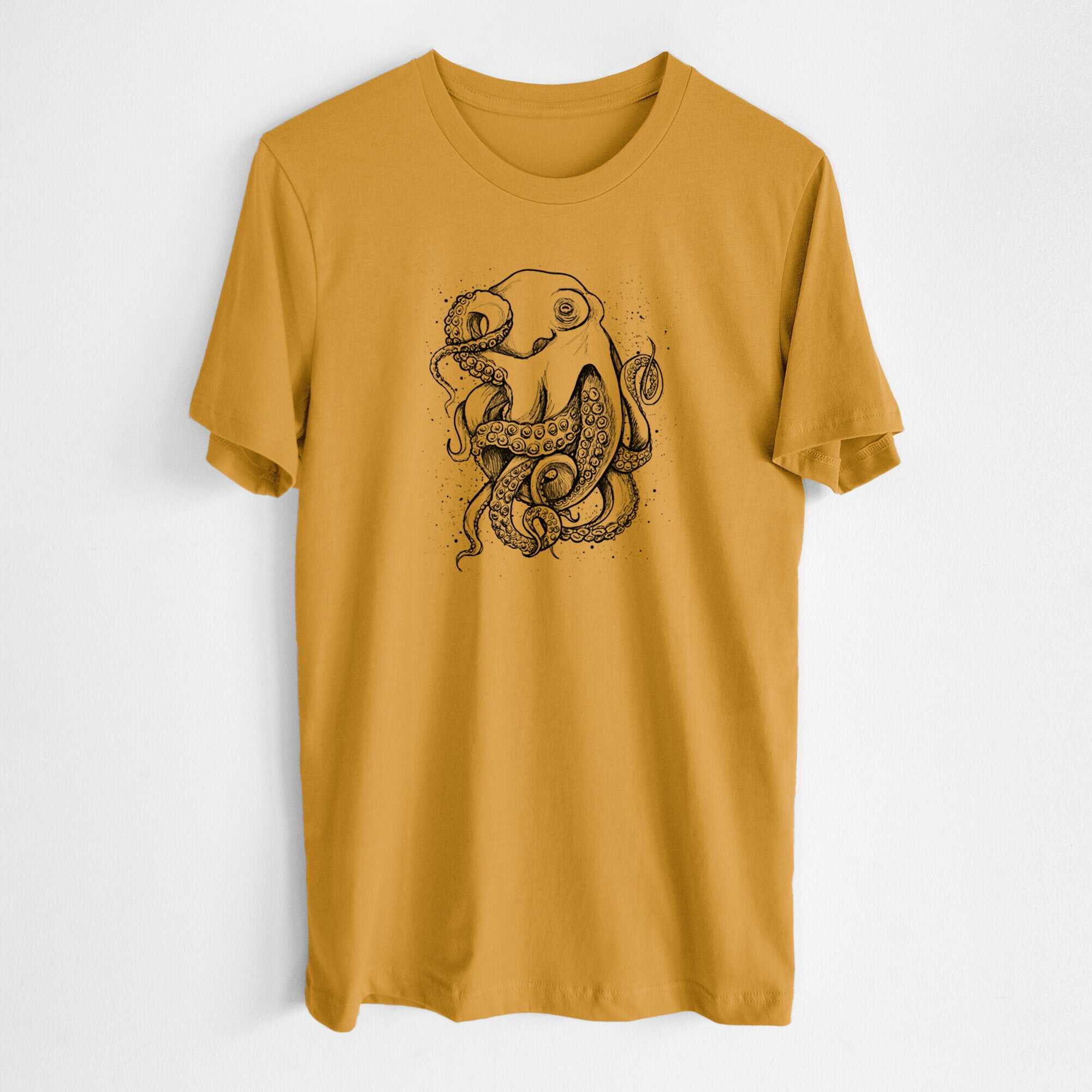 Octopus Vulgaris - Common Octopus - Lightweight 100% Cotton Unisex Crewneck