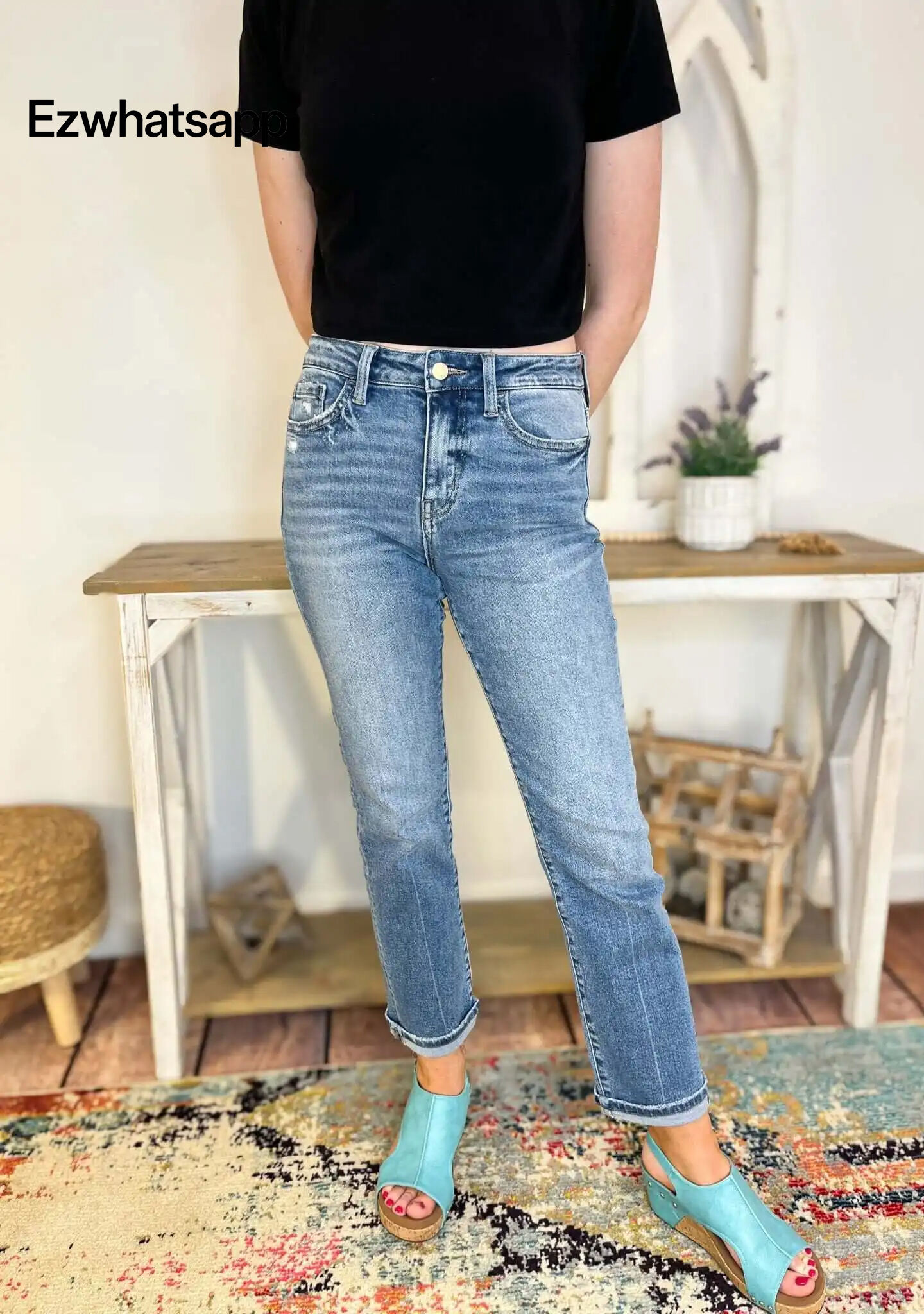 Lovervet by Vervet Apotheosis Slim Straight Jeans