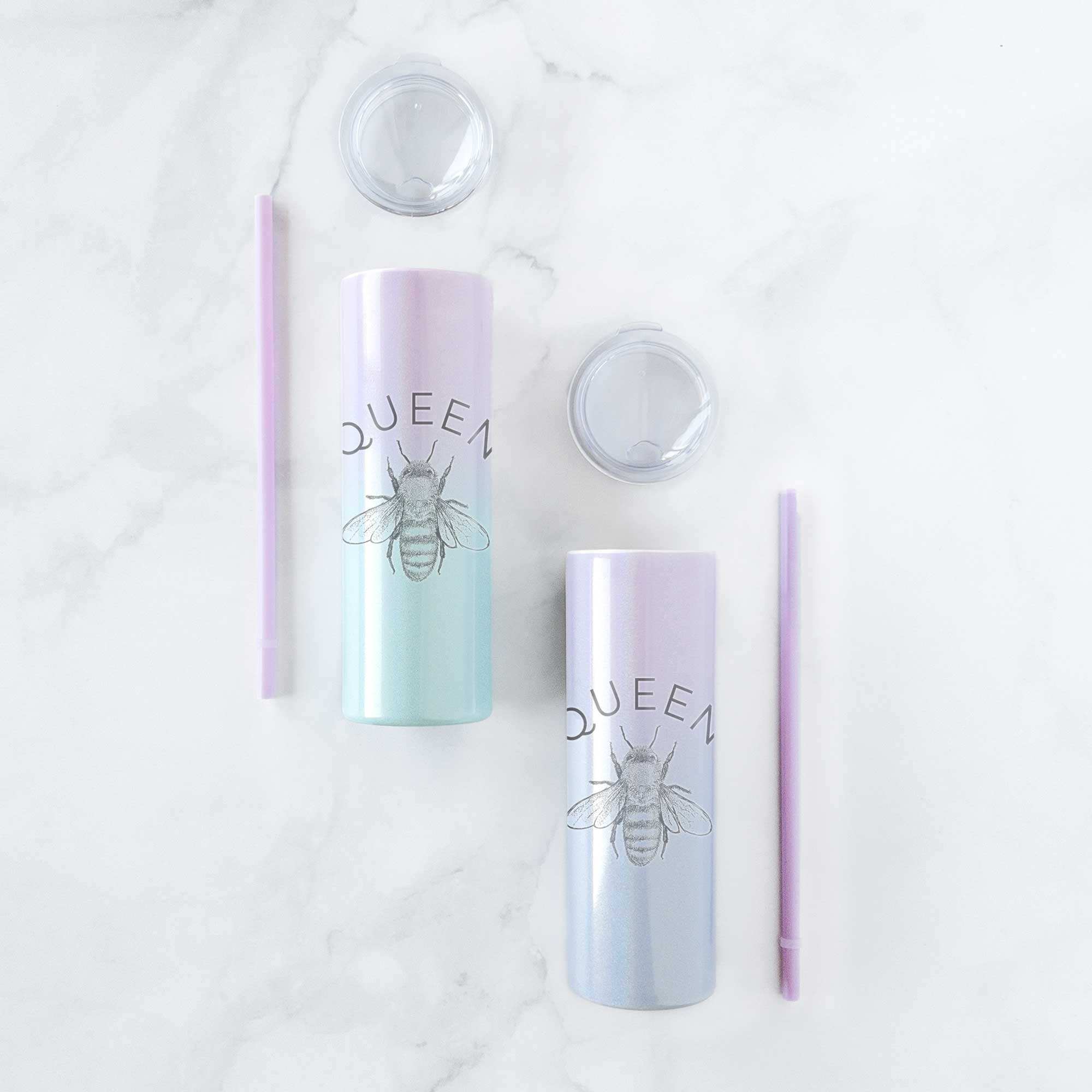 Queen Bee - 20oz Skinny Tumbler