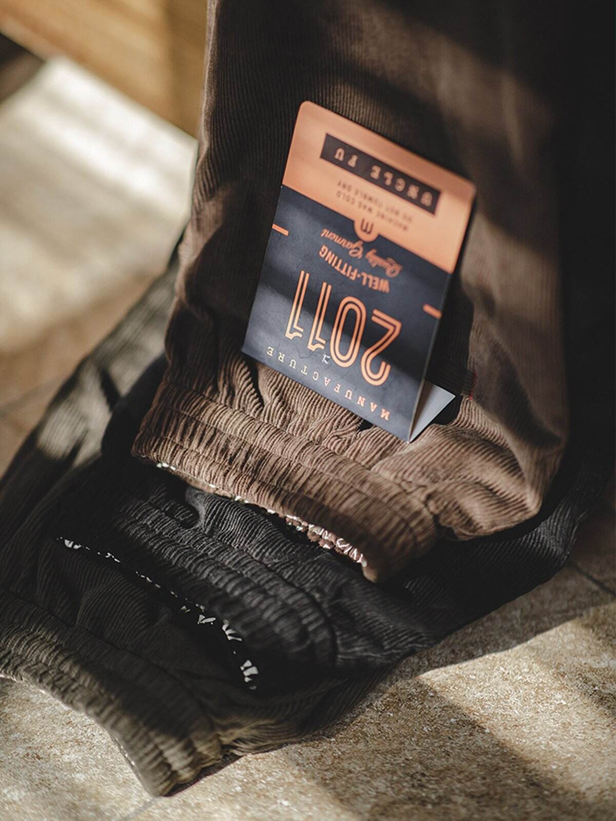 M's Corduroy Relaxed Fit Straight Pants