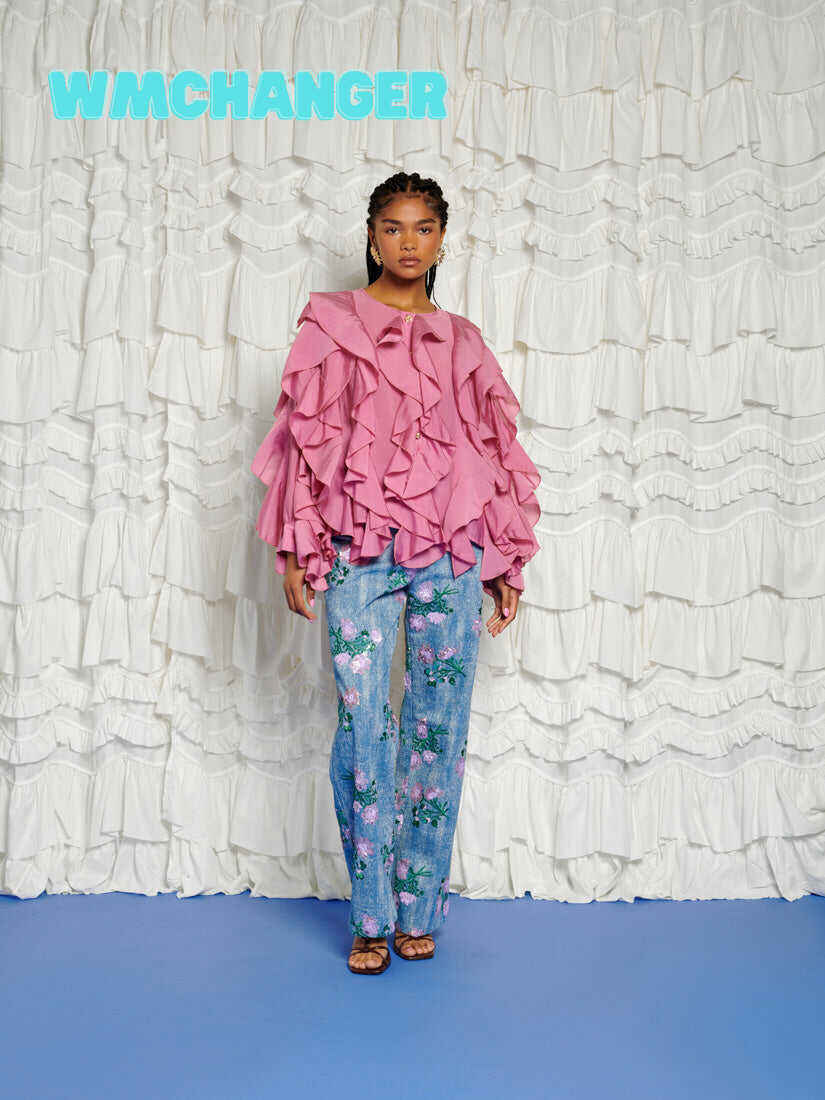 <b>DREAM</b> Rosa Ruffle Blouse
