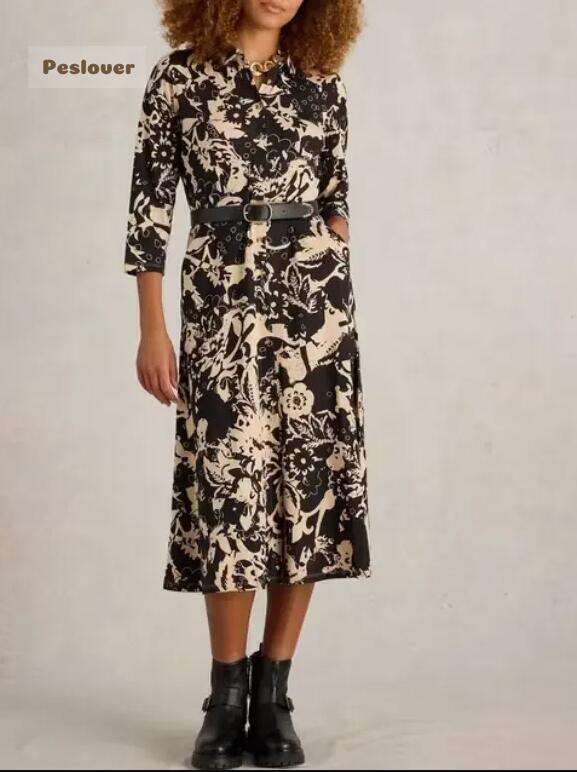 Rua Maxi Jersey Shirt Dress