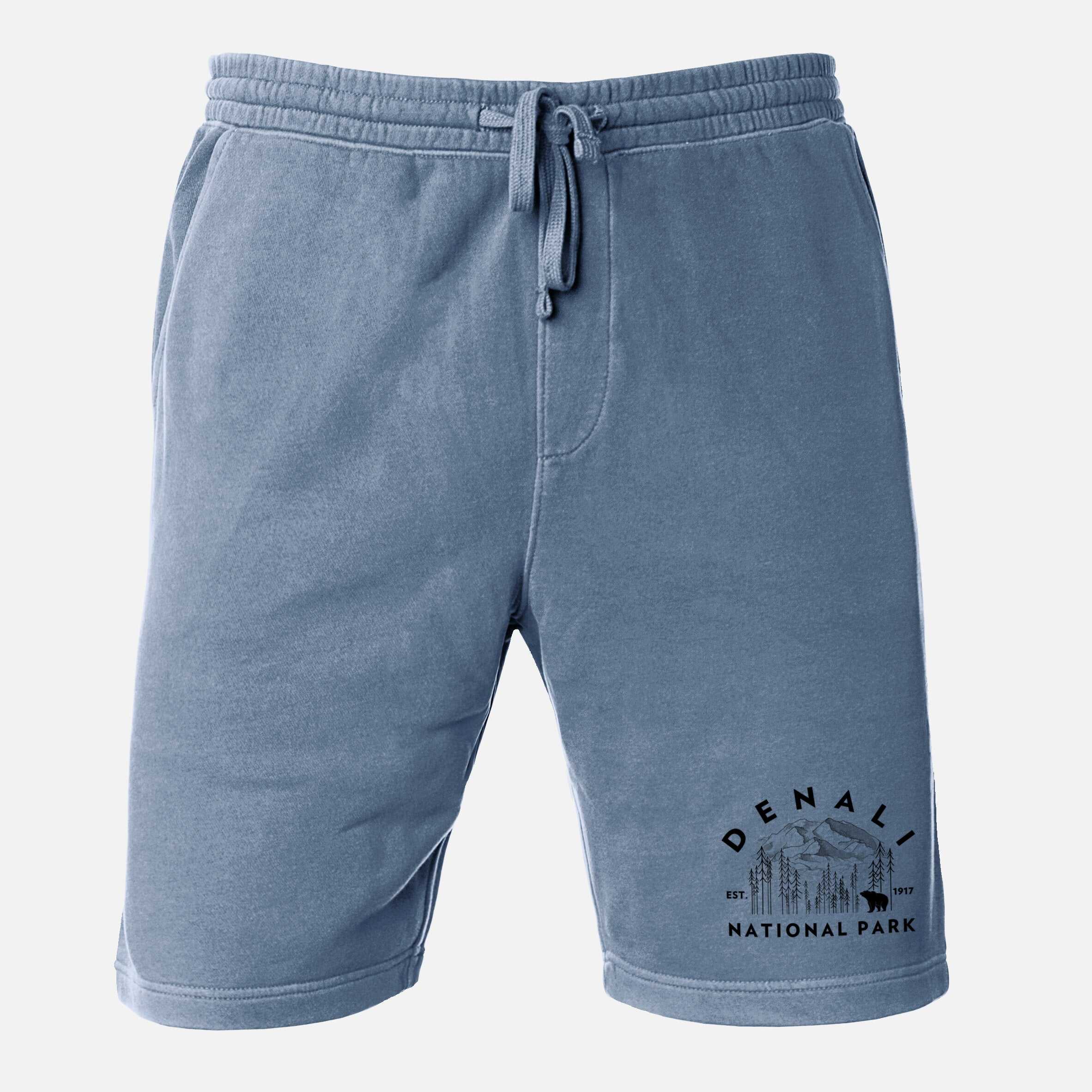 Denali National Park - Unisex Pigment Dyed Shorts