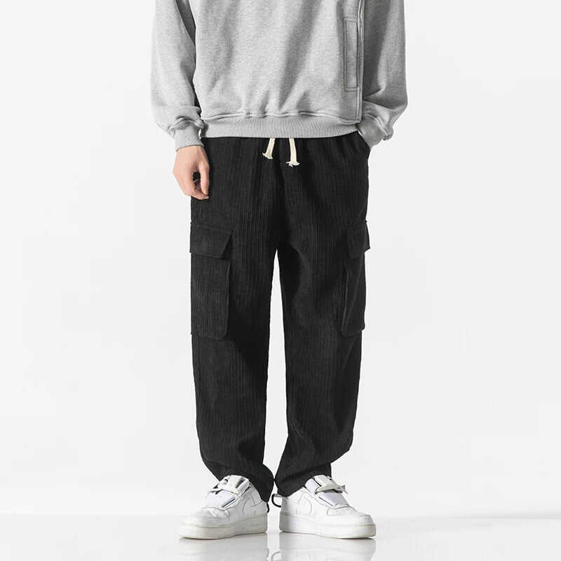 CORDUROY CARGO PANTS