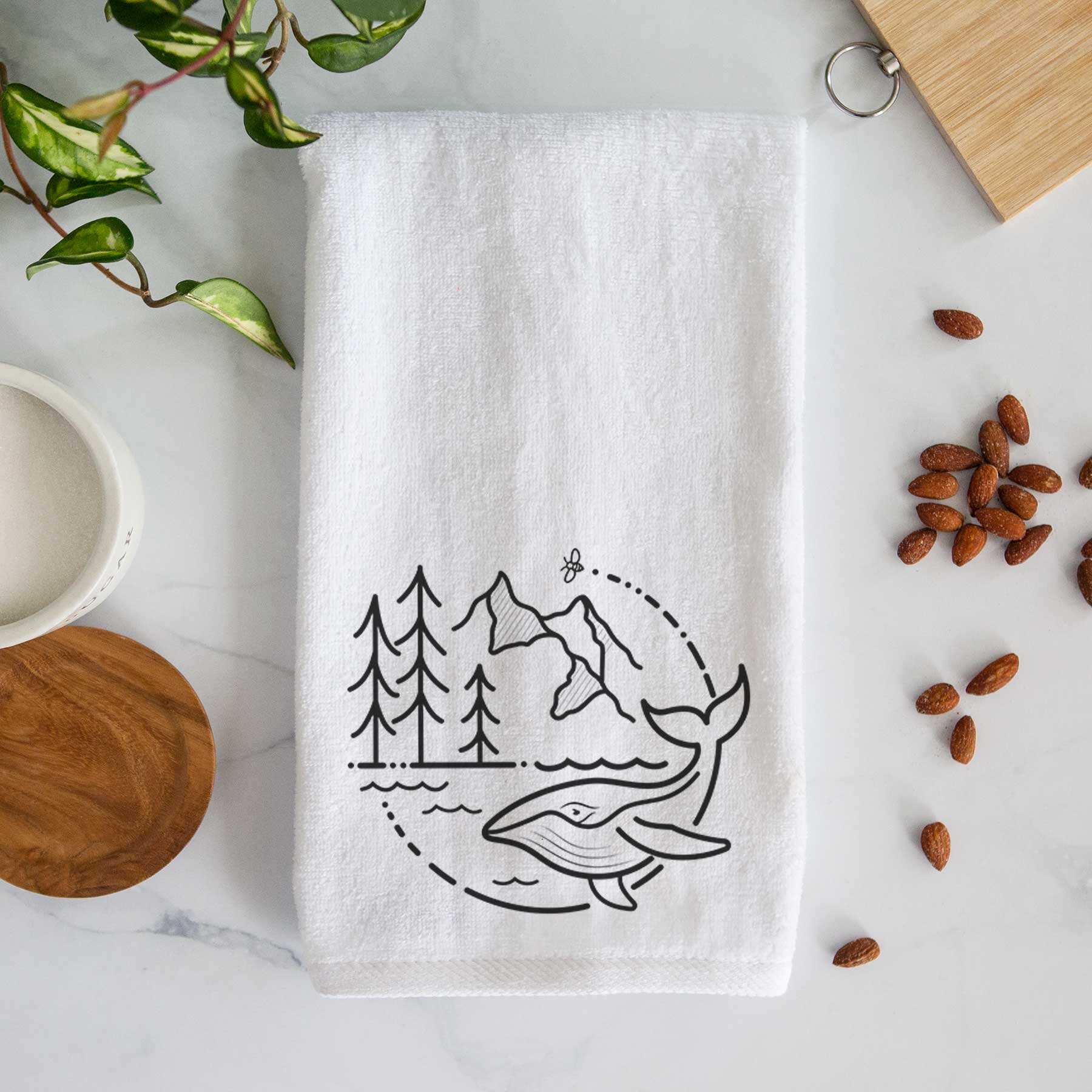 It's All Connected Premium Decorative Hand Towel
