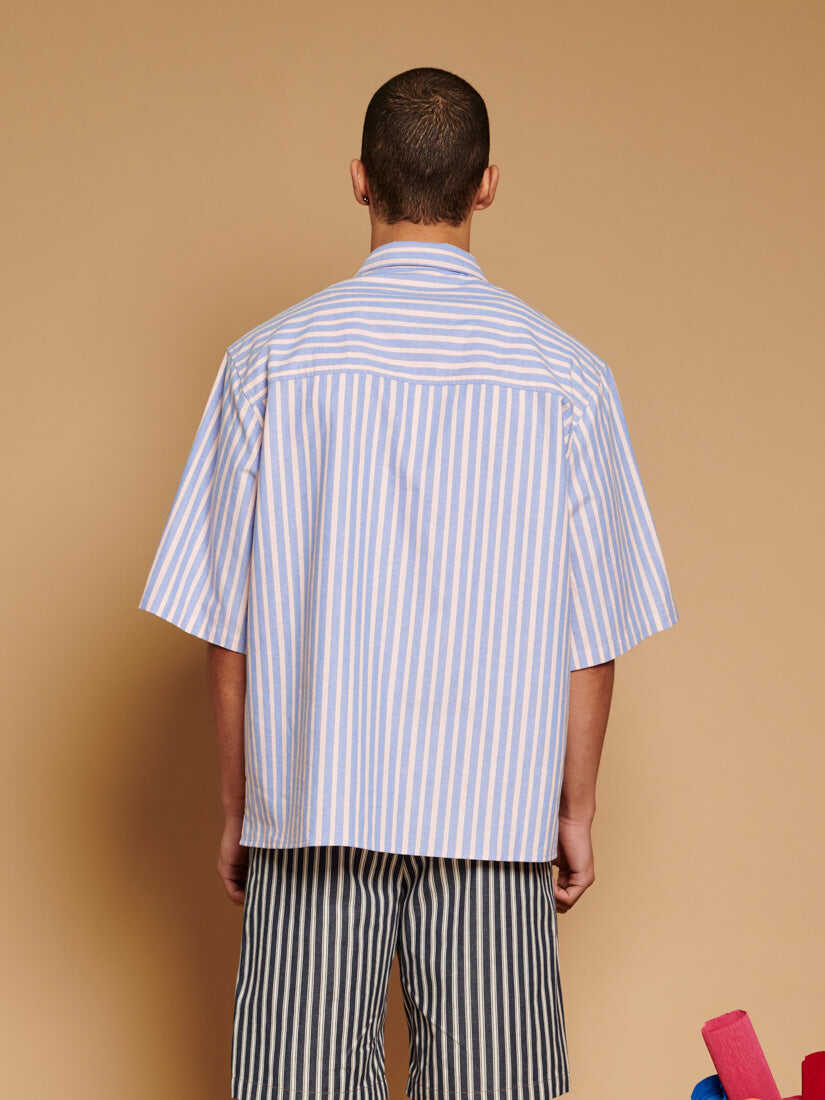 Verano Boxy Striped Shirt