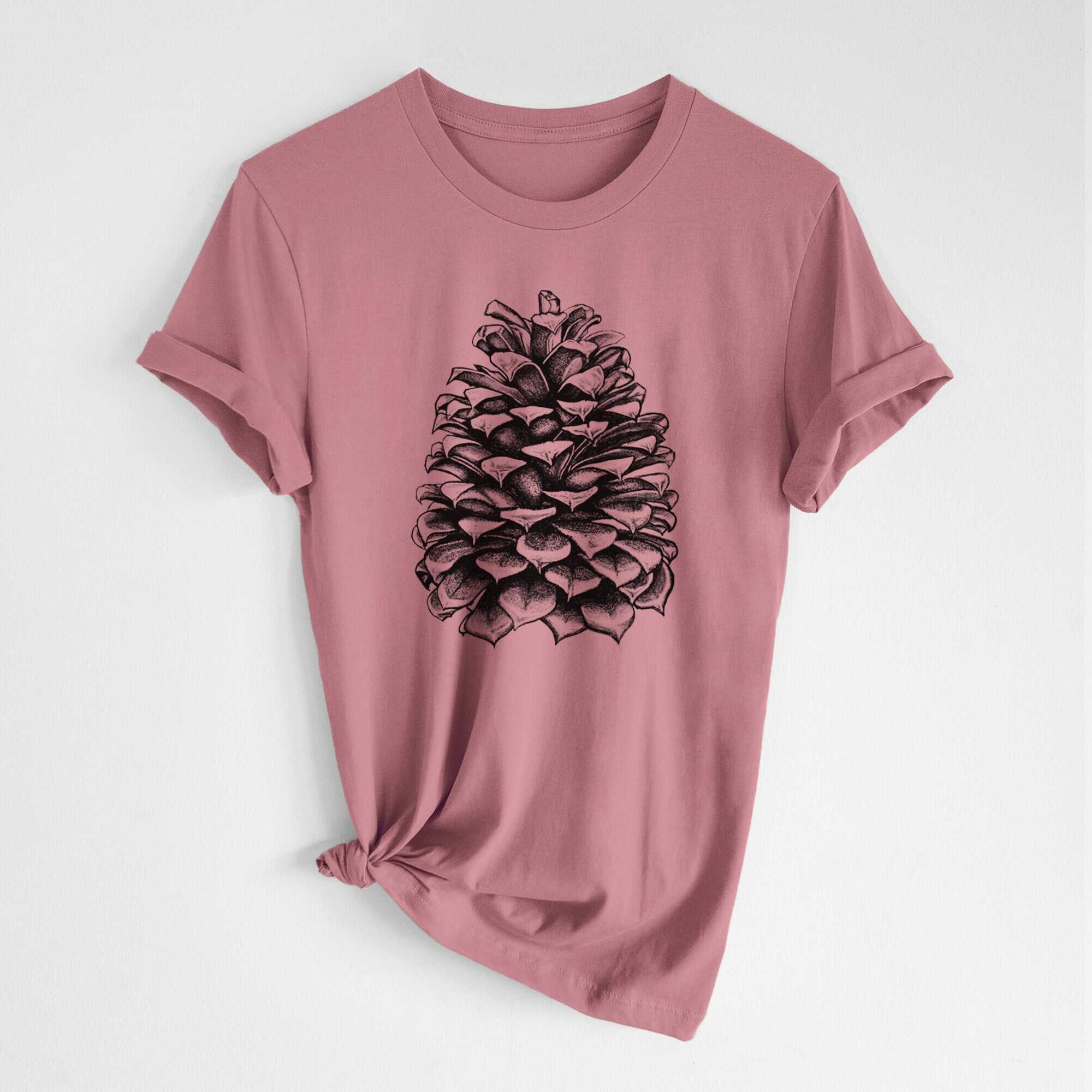 Pinus Jeffreyi - Jeffrey Pine Cone - Lightweight 100% Cotton Unisex Crewneck