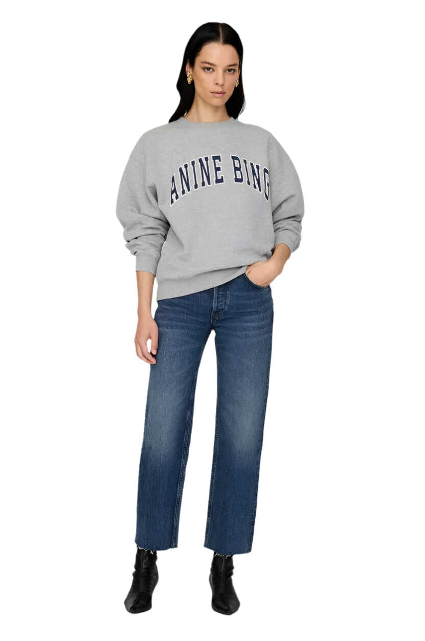 Studyvn Spencer Sweatshirt in Grey Melange