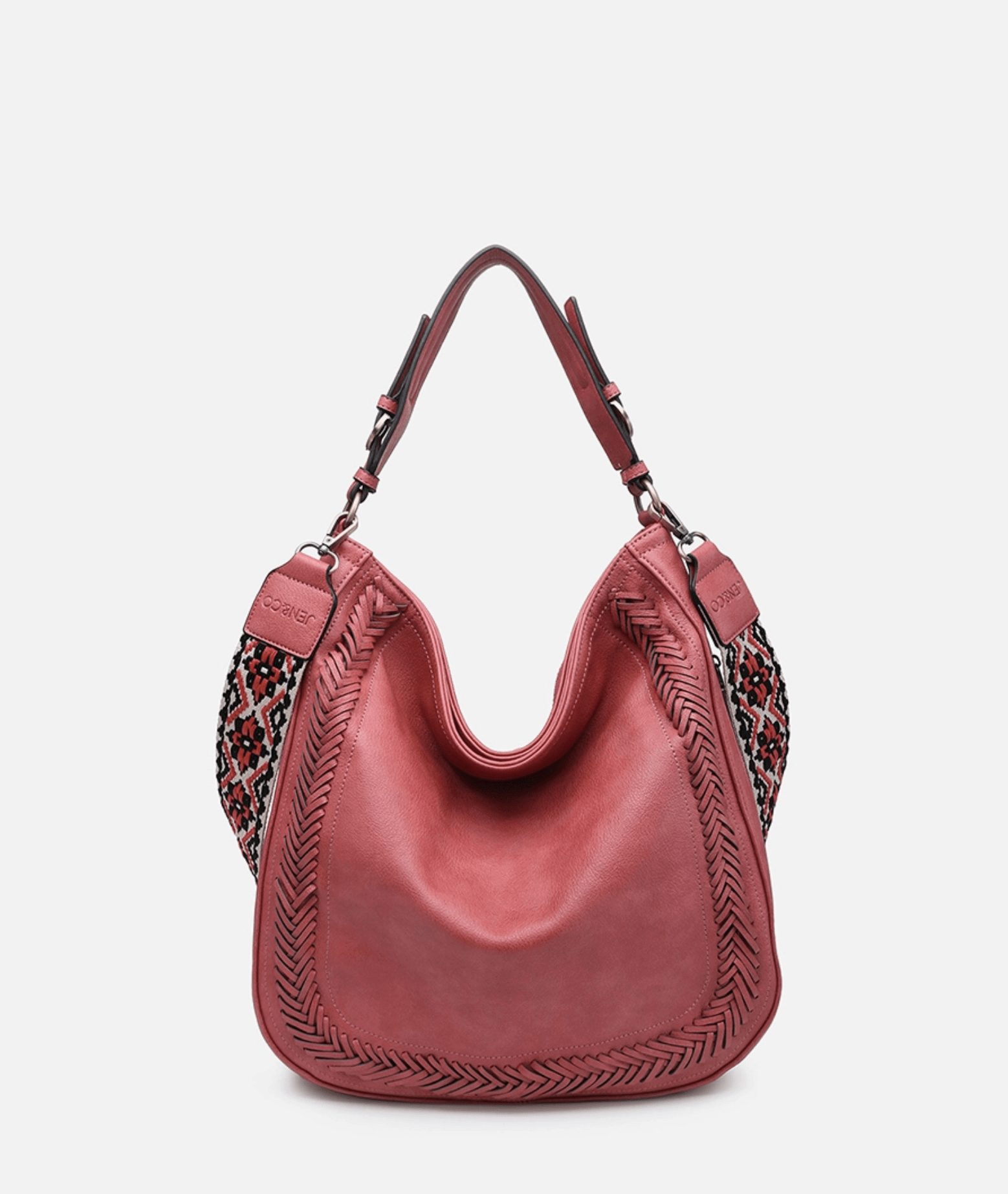 Dakota Hobo/Crossbody w/ Guitar Strap - Terracotta