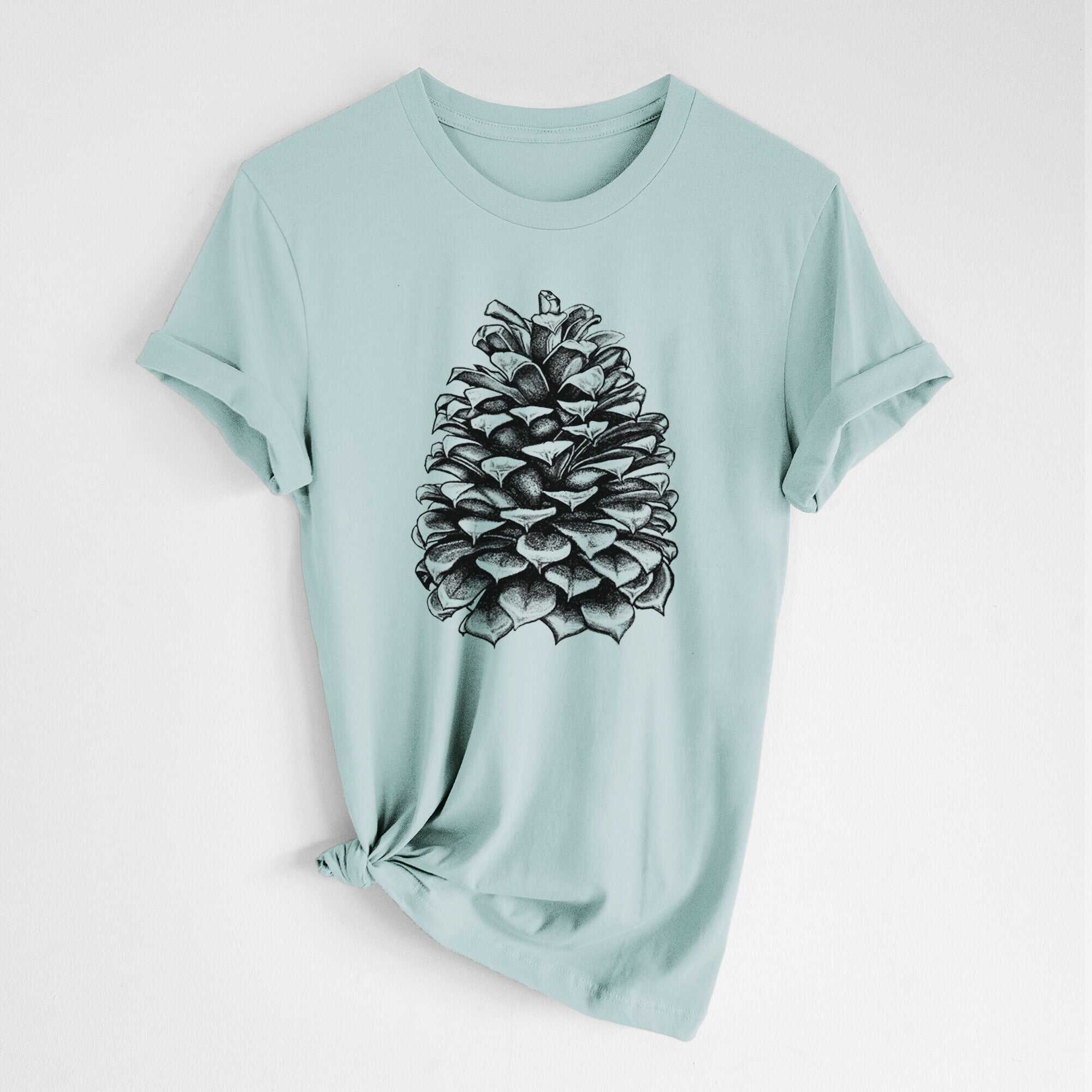 Pinus Jeffreyi - Jeffrey Pine Cone - Lightweight 100% Cotton Unisex Crewneck