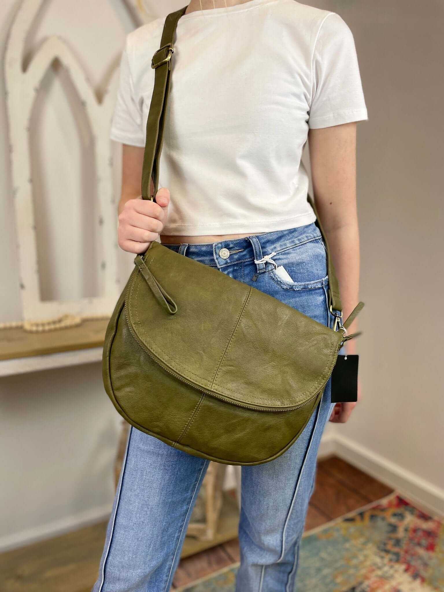 Selma Saddle Crossbody Bag