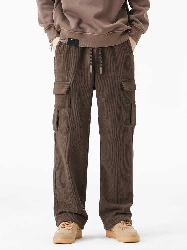 FLEECE LINED CARGO PANTS