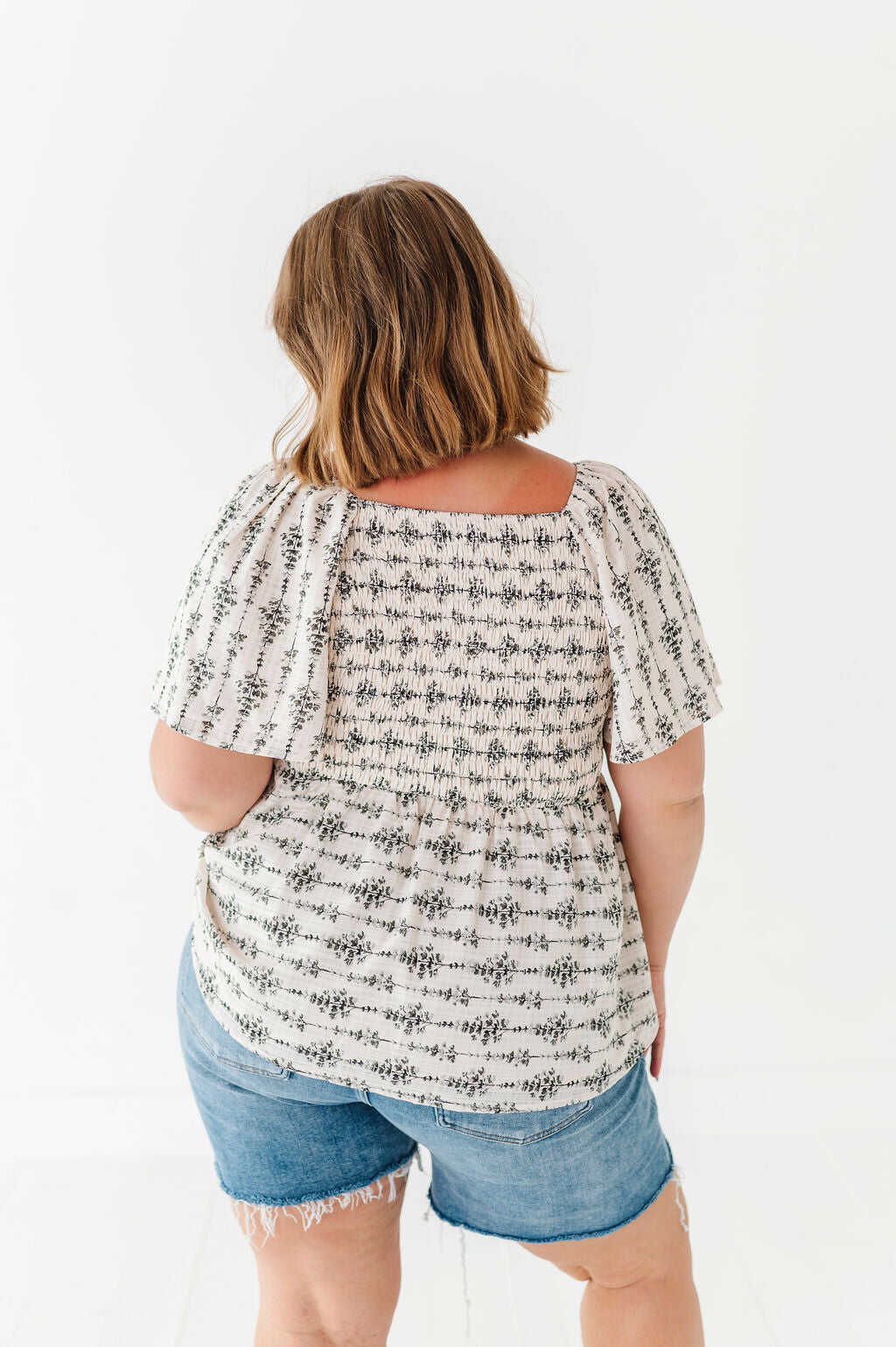 Vanessa Smocked Top