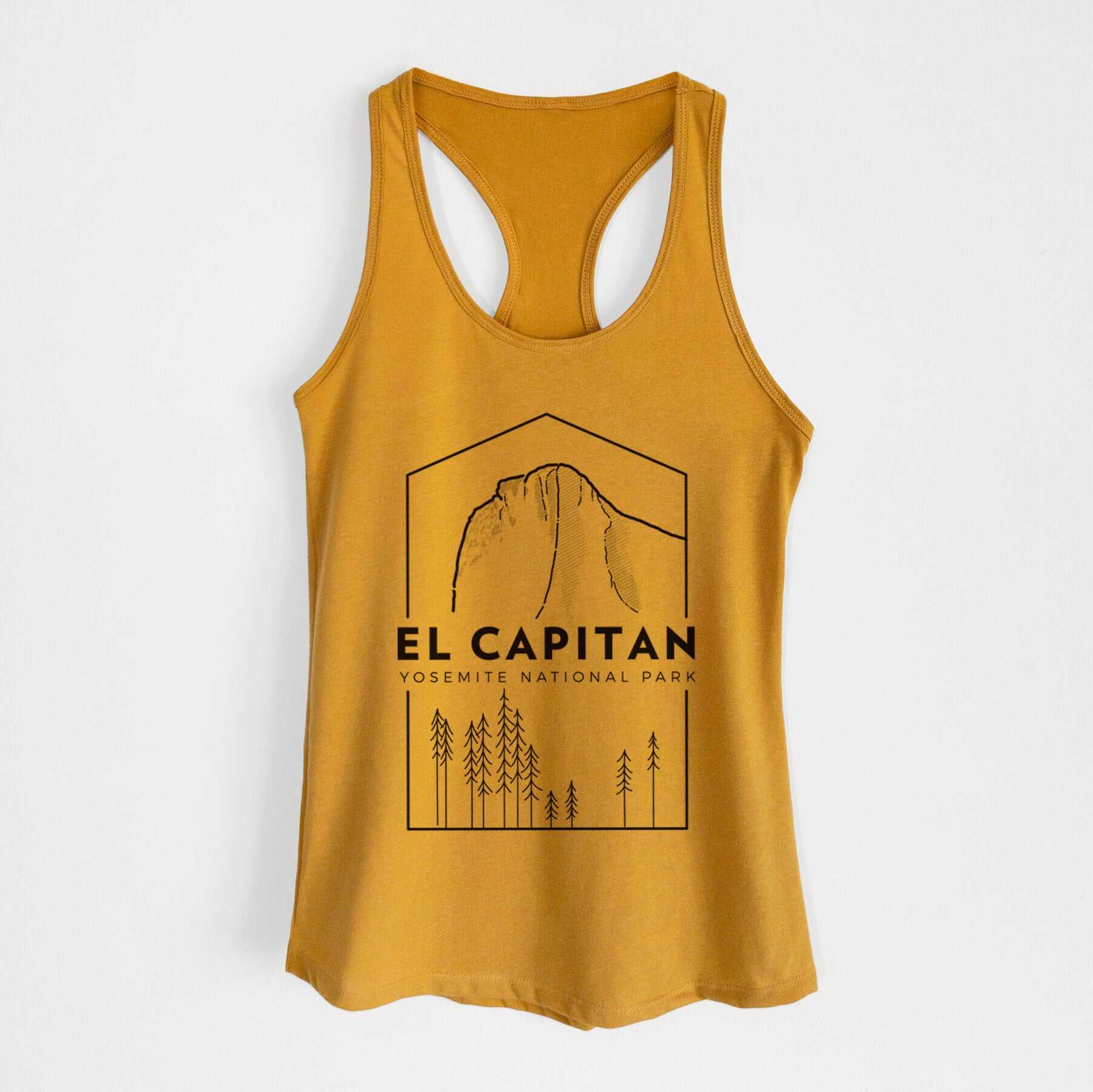 El Capitan - Yosemite National Park - Women's Racerback Tanktop