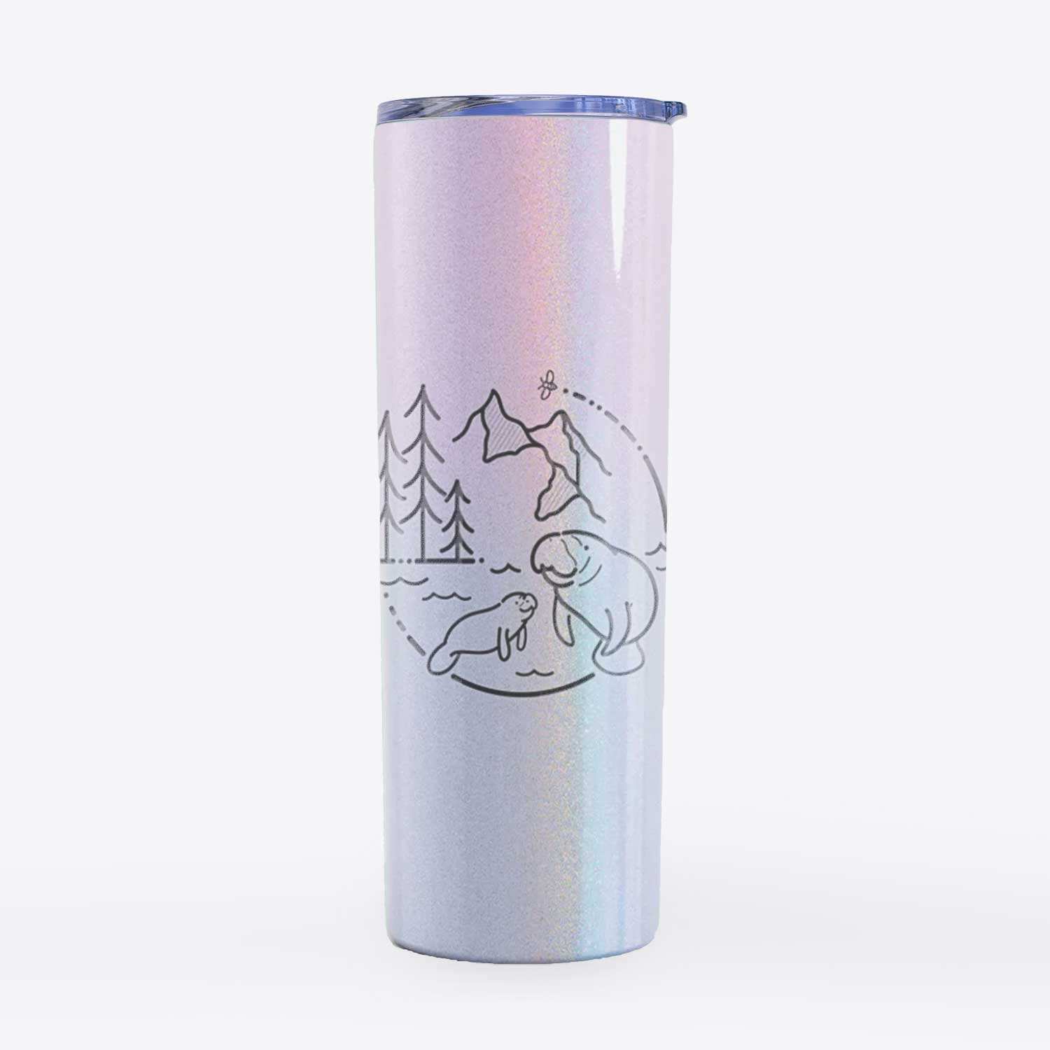 It's All Connected - Manatee - 20oz Skinny Tumbler
