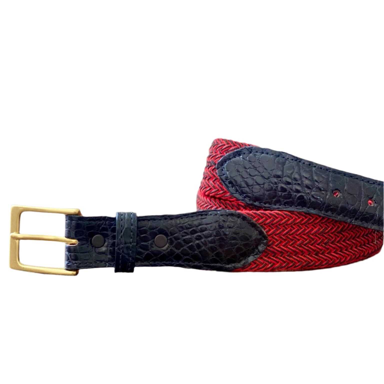The Stretch Belt, Red & Black