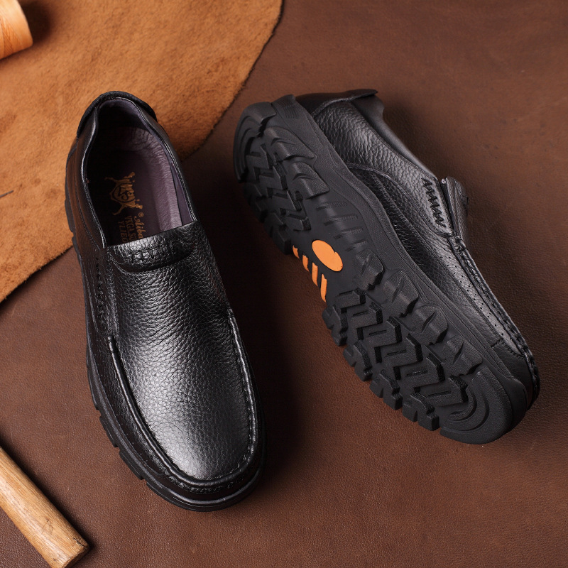 Men's Fashion Waterproof Leather Shoes