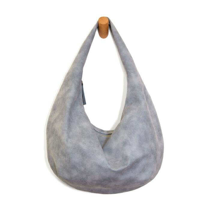 Bianca Soft Crescent Shoulder Bag Purse Handbag