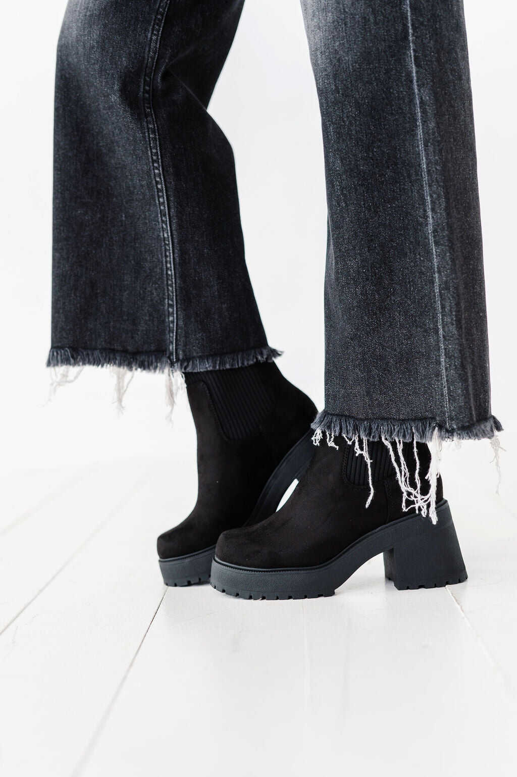 Super Black Boots
