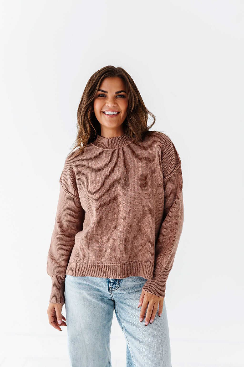 Tristan Drop Shoulder Sweater - Size 3X Left