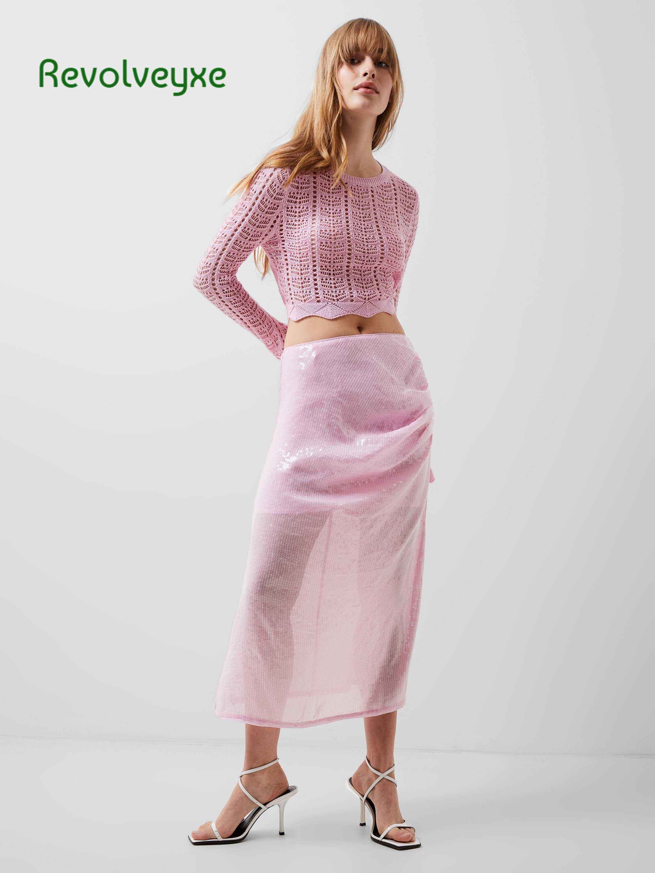 Anisha Sequin Skirt