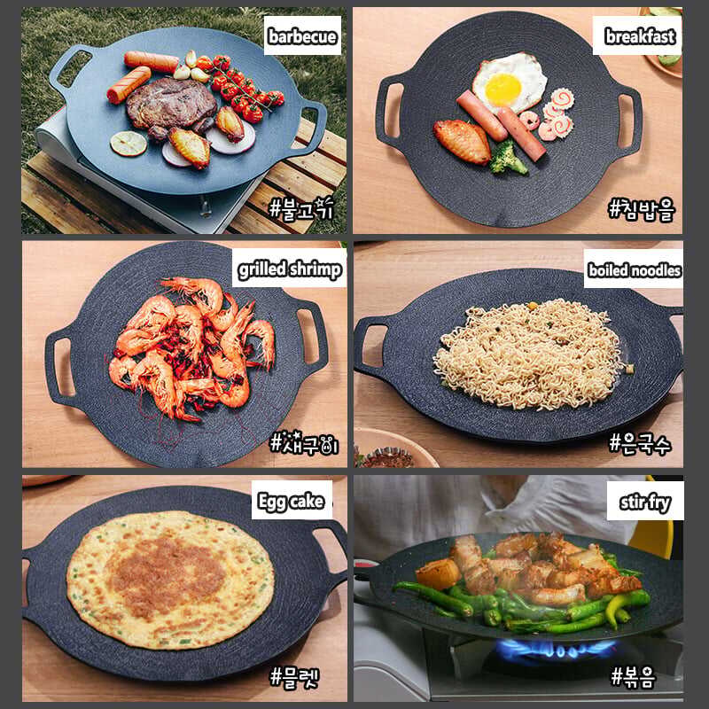 🔥Big Sale 48% OFF🔥Multi-function Medical Sone Grill Pan Non-stick Pan
