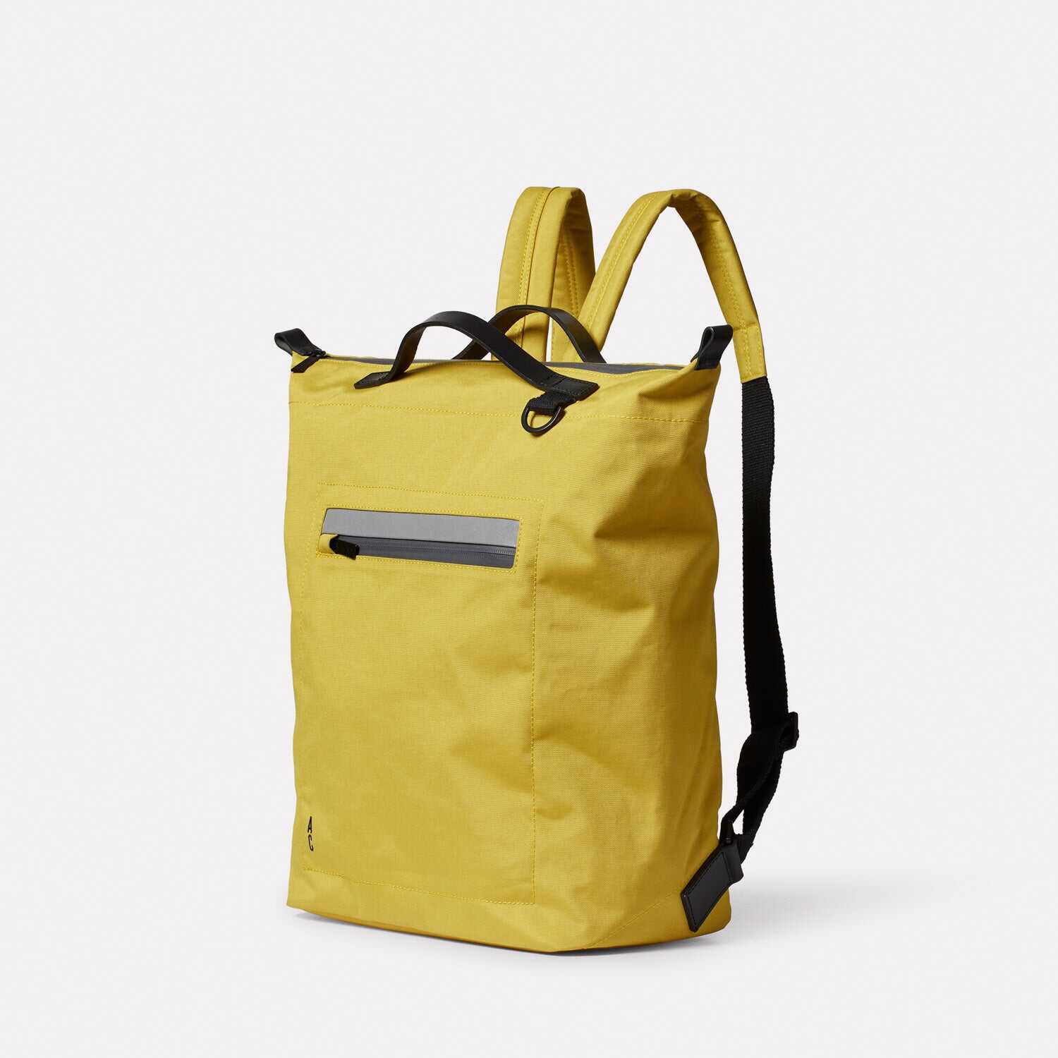 Hoy Travel Cycle Recycled Backpack in Lemon