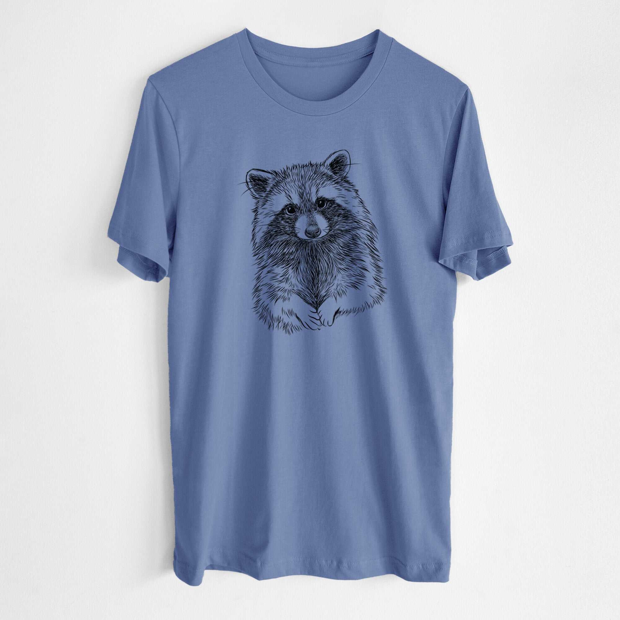 Raccoon - Procyon lotor - Lightweight 100% Cotton Unisex Crewneck