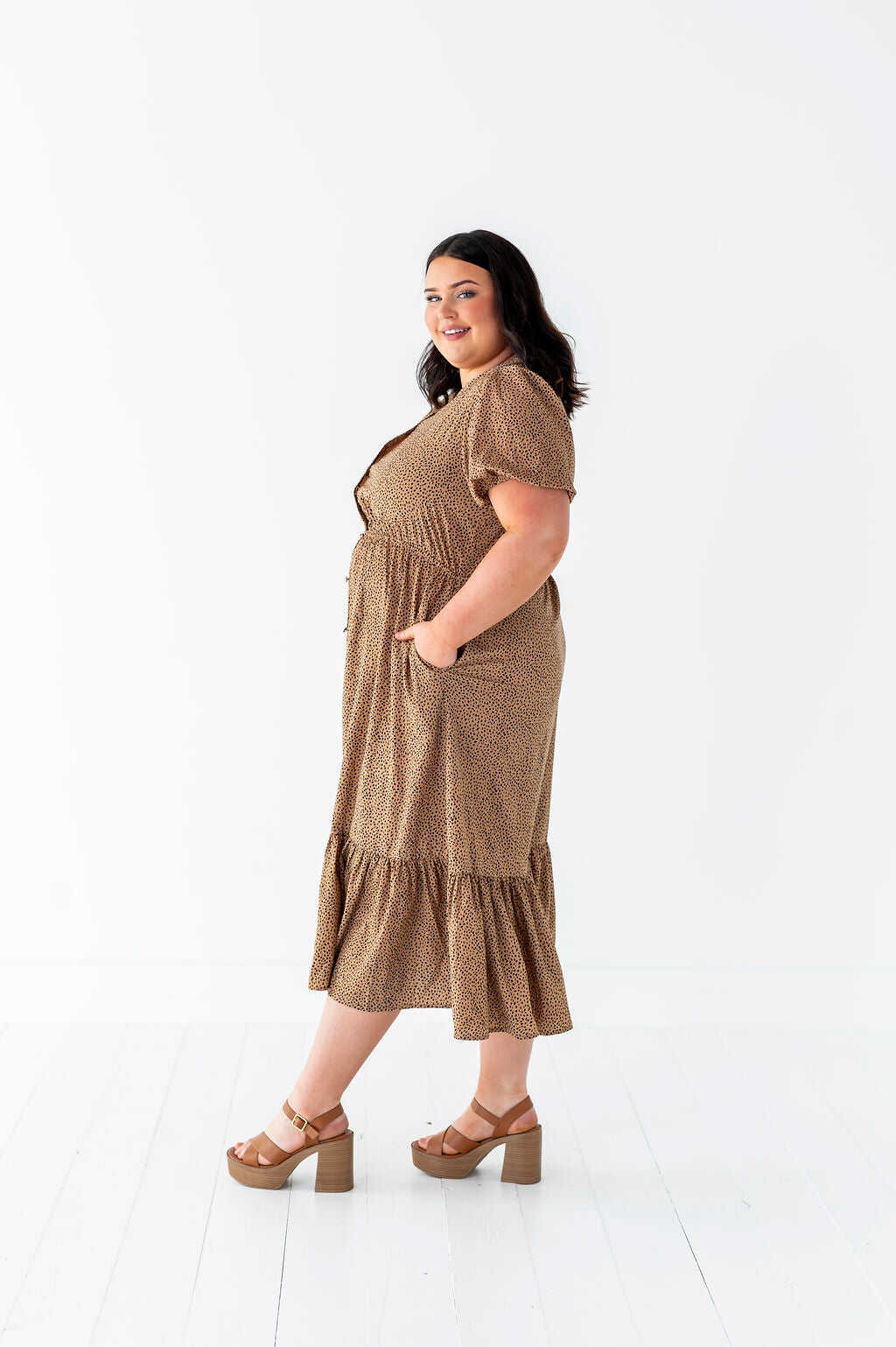 Giselle Button Down Dress  - Size 1X & 3X Left