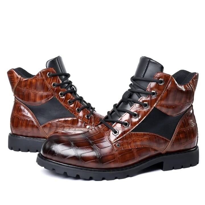 Men's Genuine Leather Comfortable Handmade Dress Boots