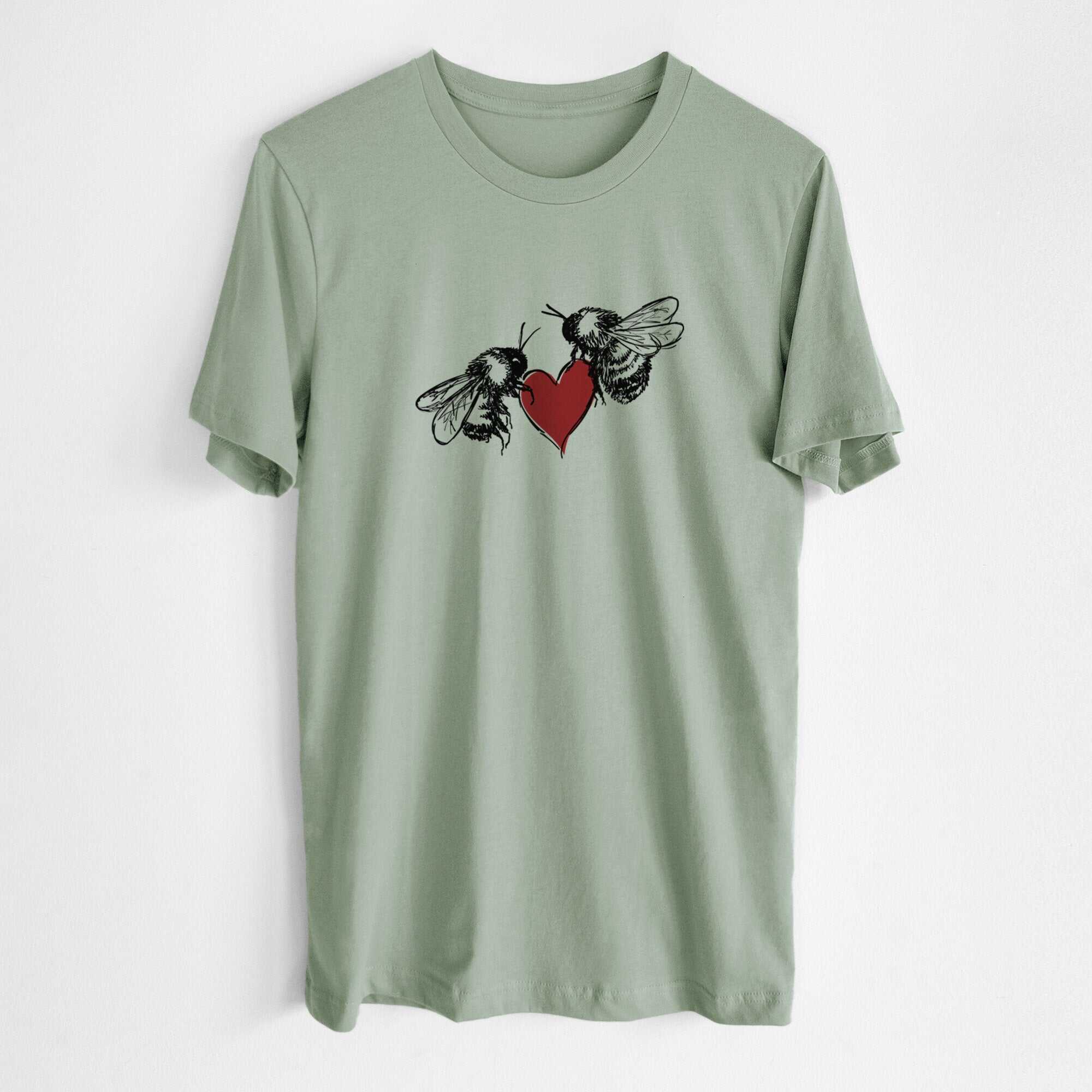 Love Bees - Lightweight 100% Cotton Unisex Crewneck