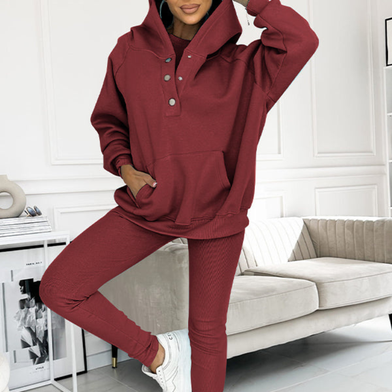 Casual Comfort Sweatshirt Suit