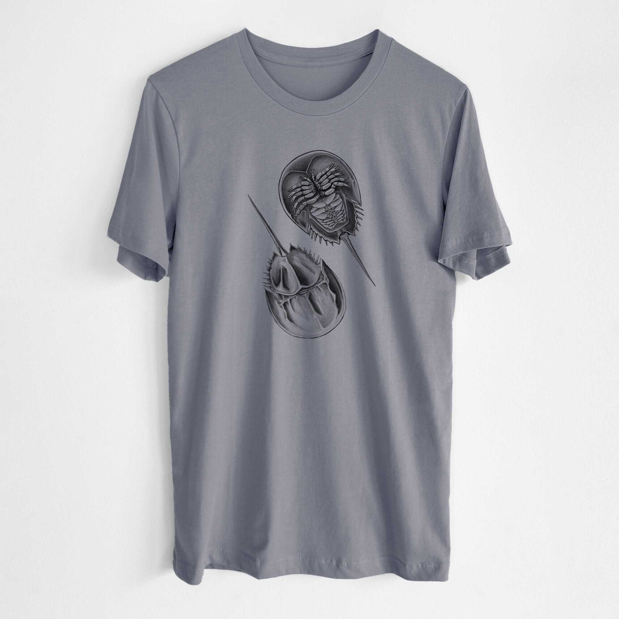 Atlantic Horseshoe Crab - Limulidae polyphemus - Lightweight 100% Cotton Unisex Crewneck