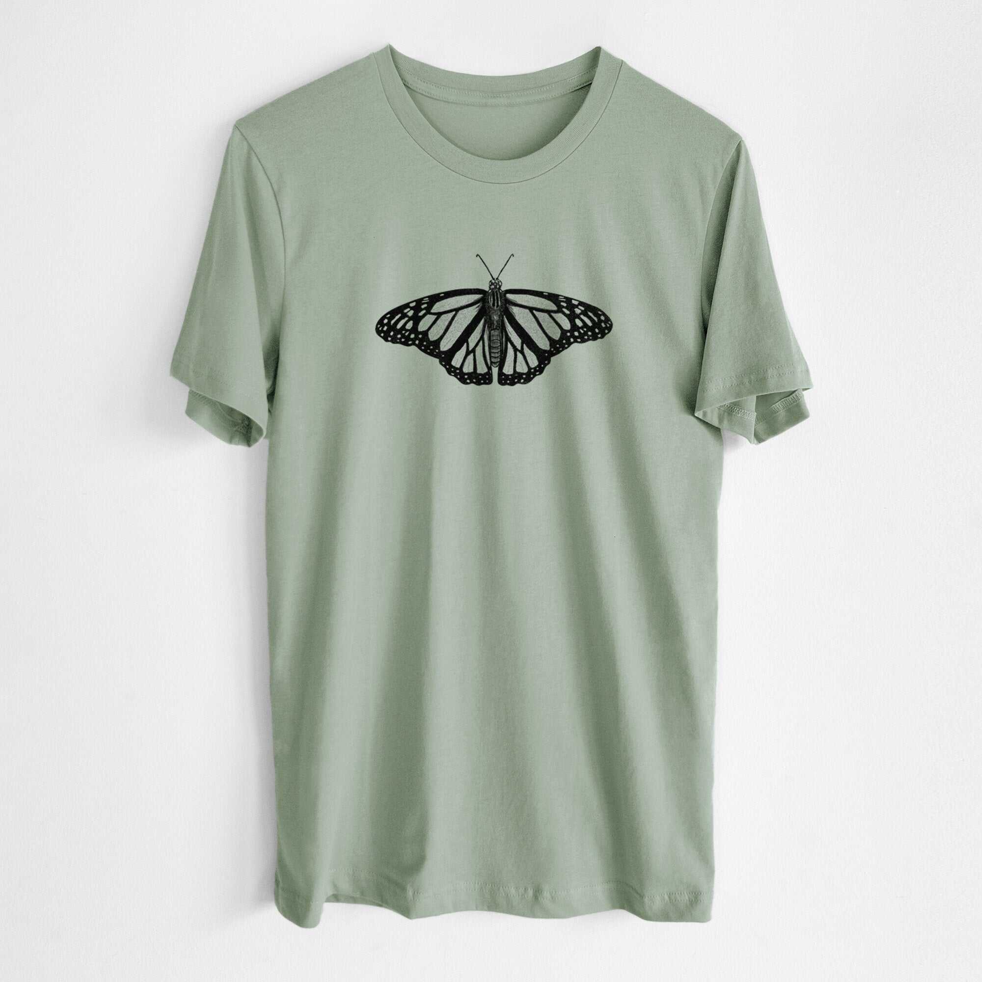 Danaus plexippus - Monarch Butterfly - Lightweight 100% Cotton Unisex Crewneck