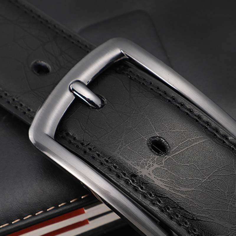 Men's Simple Pin Buckle Belt 37708715Q