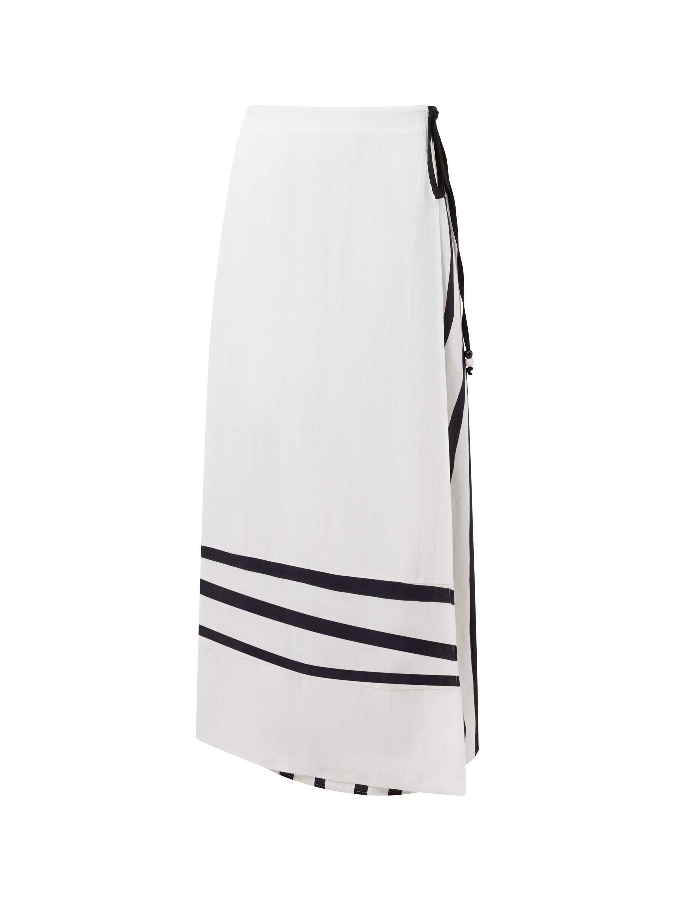 Genevieve Ariette Linen Skirt